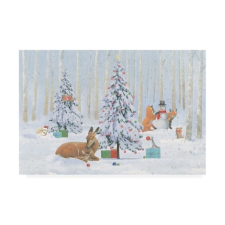Emily Adams 'Christmas Critters Bright I' Canvas Art,16x24